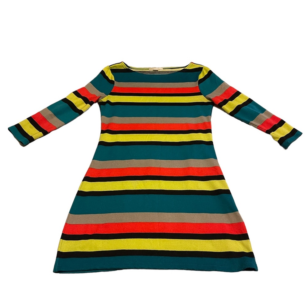 Derek Hart Knit Bodycon Flexible Stretchy Sweater Dress Midi GUC